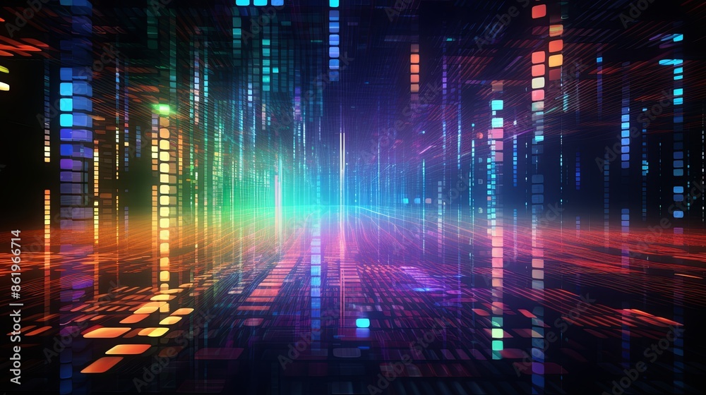 Abstract digital background Abstract digital background