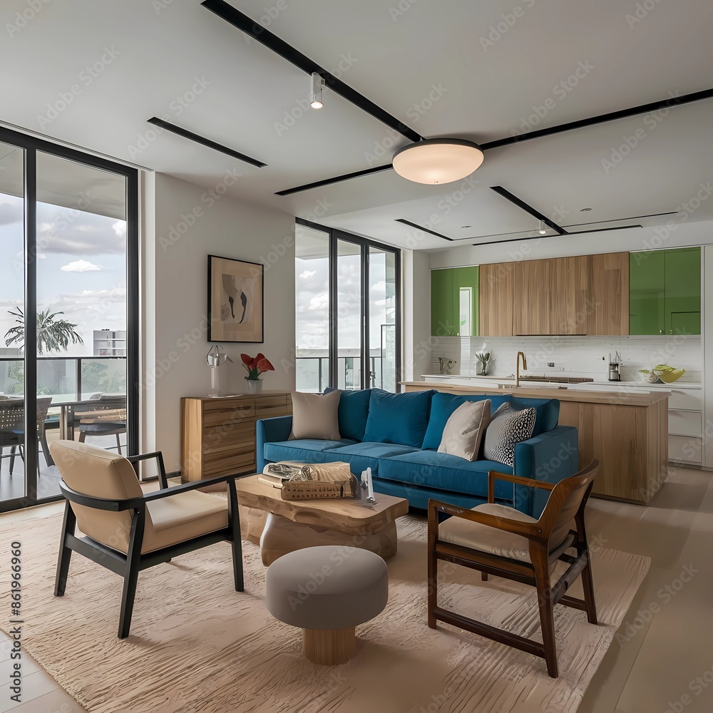 Fototapeta premium modern living room