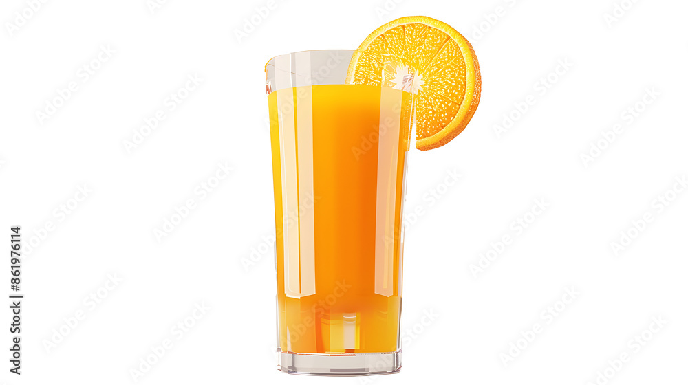 Orange Fresh fruits beverage juice or cocktail in glass isolated on white background. Orange Fresh fruits beverage juice or cocktail in glass isolated on white background.
