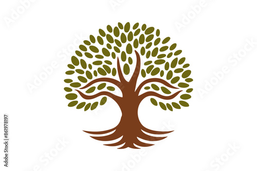 plam tree silhouette vector illustration EPS