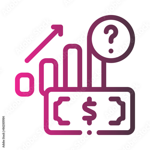 forecasting gradient icon