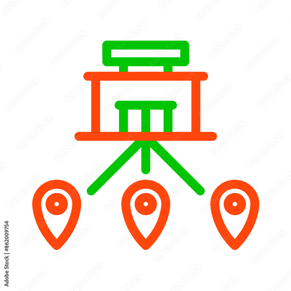 franchise branch store for business icon franchise branch store for business icon