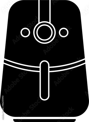 Air fryer illustration vector