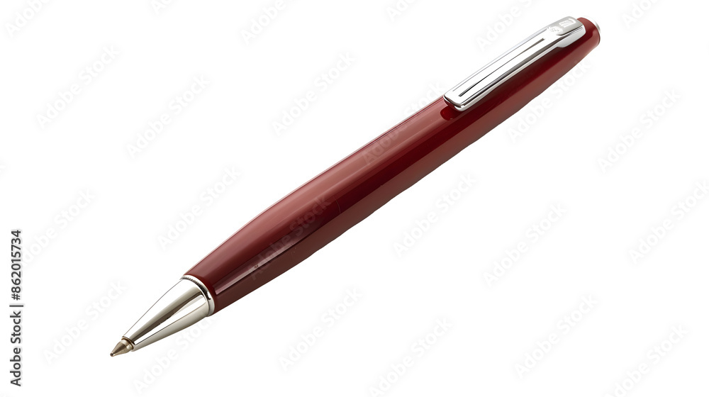 Ballpoint pen, designed for smooth writing, isolated on transparent background Ballpoint pen, designed for smooth writing, isolated on transparent background