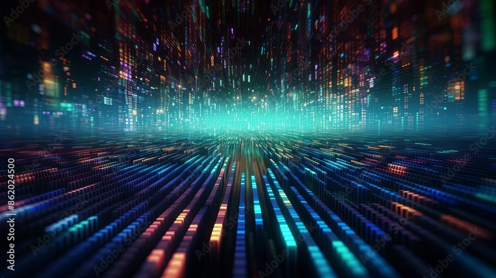 Abstract digital background Abstract digital background