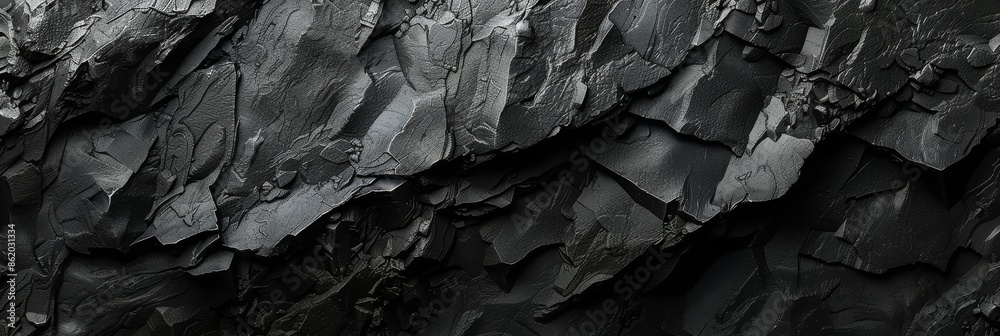 A closeup view of a dark slate stone texture that is perfect for backgrounds, textures, and natural material themes A closeup view of a dark slate stone texture that is perfect for backgrounds, textures, and natural material themes