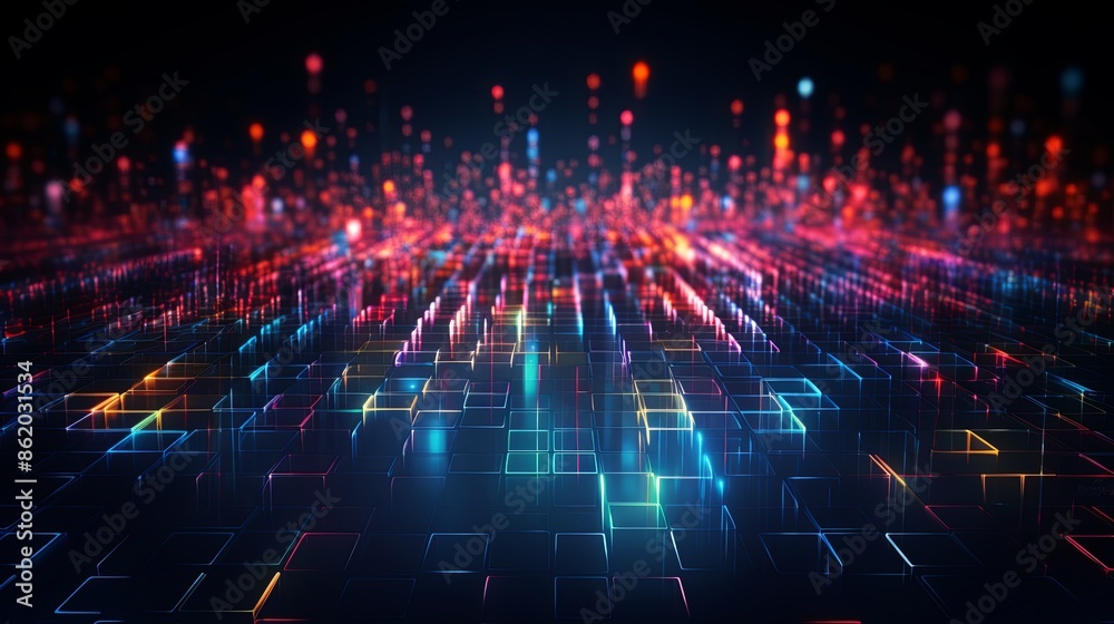 Abstract digital background