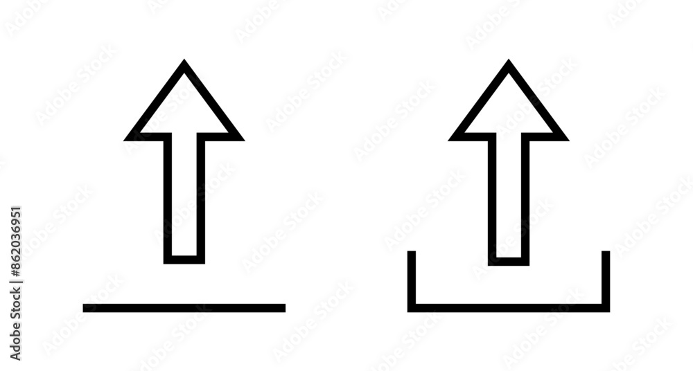 Upload icon vector isolated on white background. Upload sign icon. Upload button. Load symbol. Upload icon vector isolated on white background. Upload sign icon. Upload button. Load symbol.