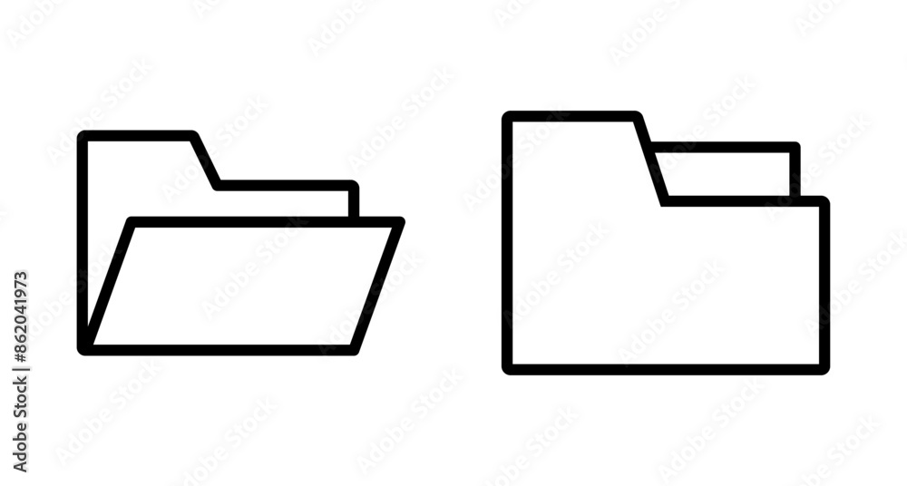 Folder Icon vector isolated on white background. Folder and documents Icon. icon archive Folder Icon vector isolated on white background. Folder and documents Icon. icon archive