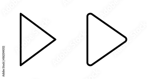 Arrow icon vector isolated on white background. Arrow symbol. Arrow vector icon