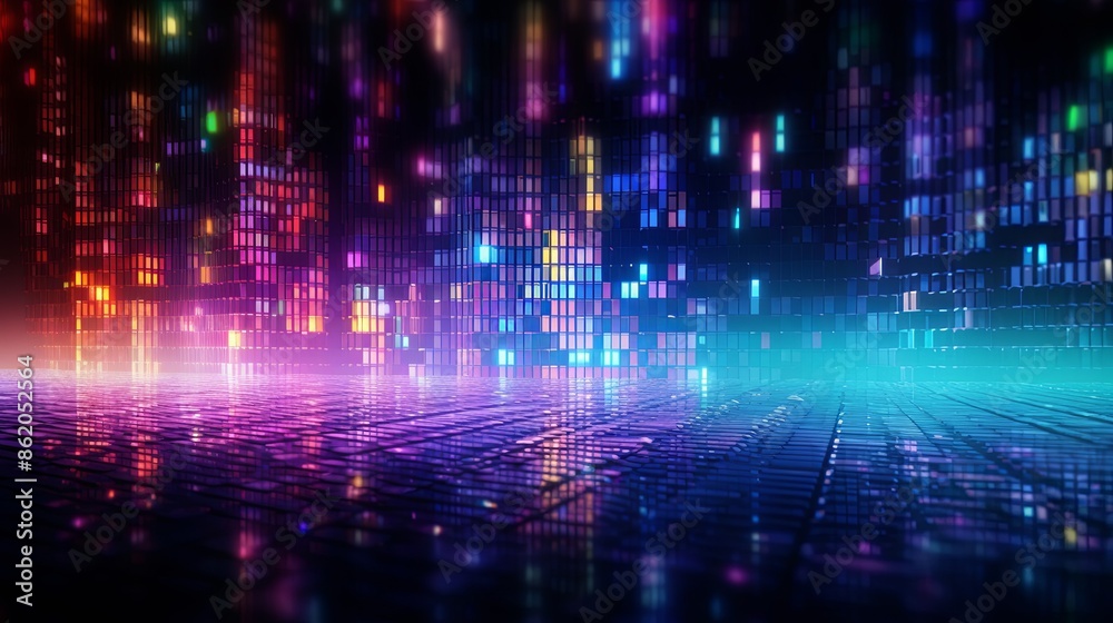 Abstract digital background Abstract digital background