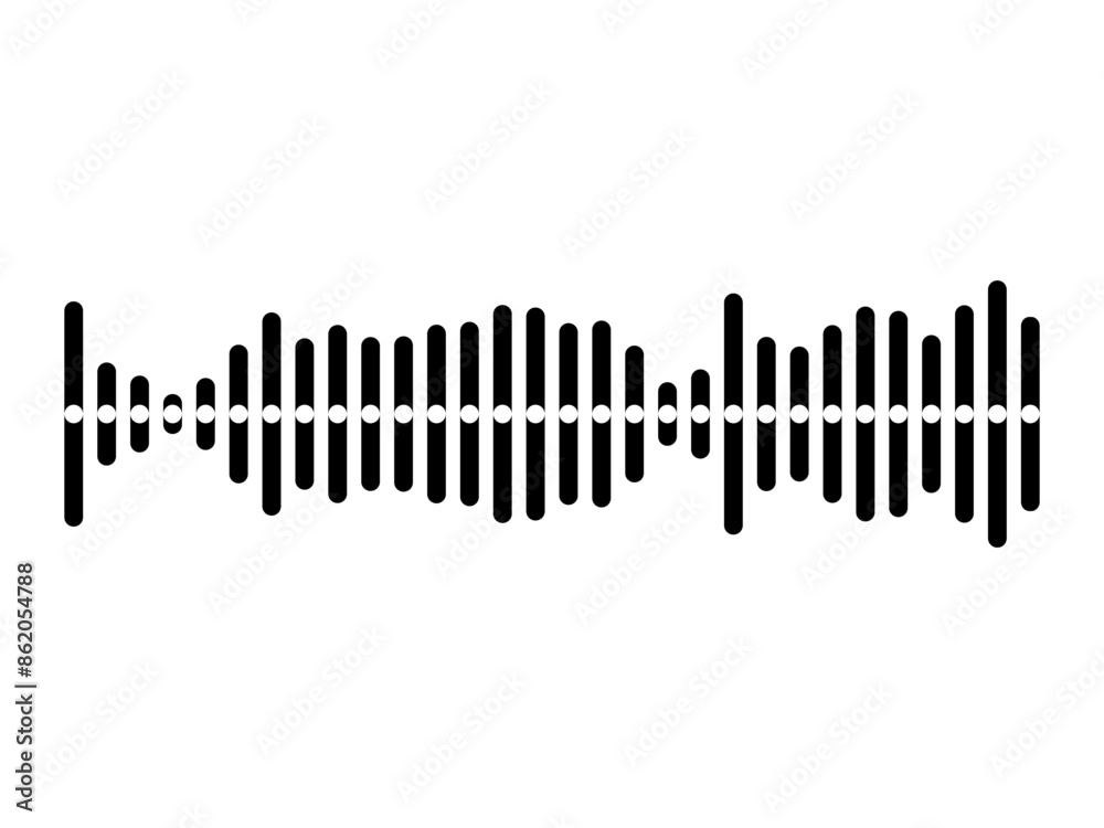 Sound Wave Vector Isolated on White. Podcasting Audio Sound Wave Abstract. Audio Sound Wave Vector. Sound Wave Vector Isolated on White. Podcasting Audio Sound Wave Abstract. Audio Sound Wave Vector.