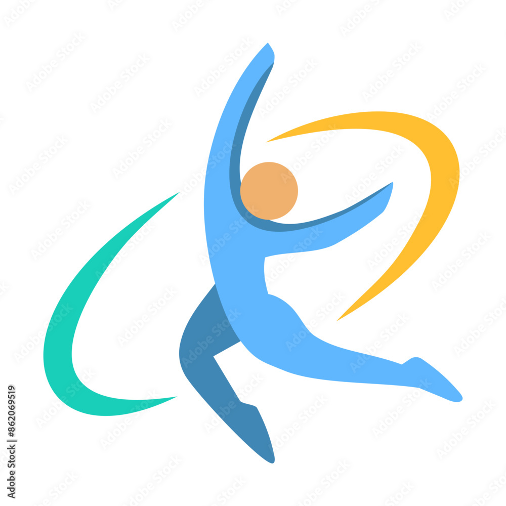 Obraz premium Physical Education Icon