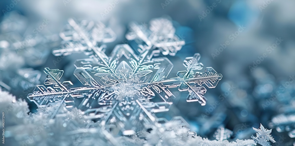 Elegant Snowflake Design. Winter wonderland concept Elegant Snowflake Design. Winter wonderland concept