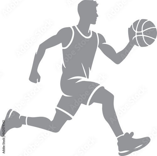 Basket Ball Player Silhouette