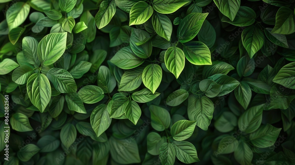 Serenity in Nature. Lush greenery background concept Serenity in Nature. Lush greenery background concept