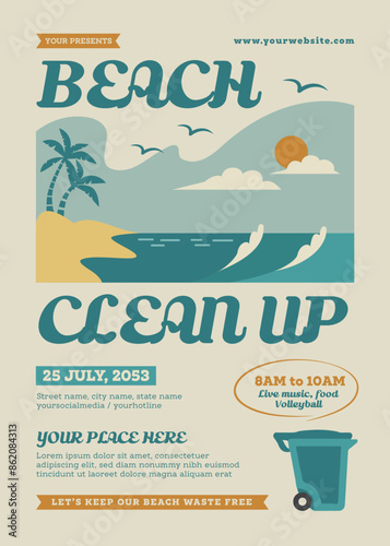 Beach Clean up Flyer