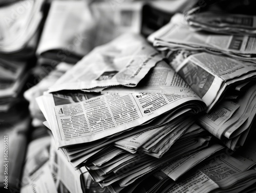 Newspaper Pile