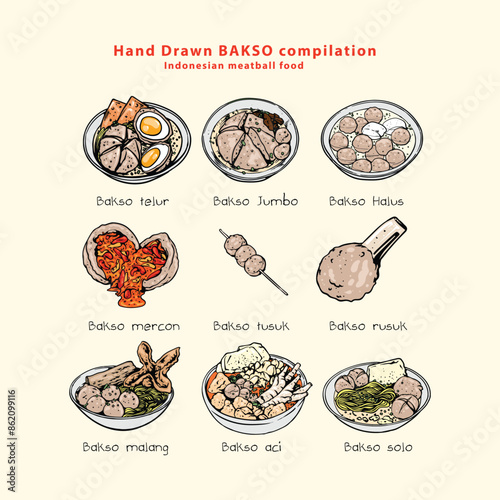 bakso indonesian food