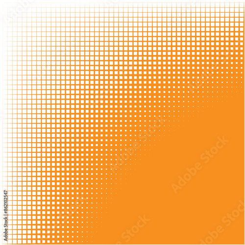 checkered pattern background with increasingly thinning thickness