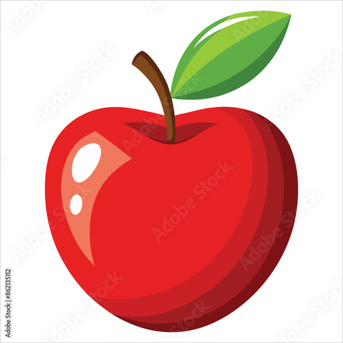 apple vector, vibrant and healthy fruit designs