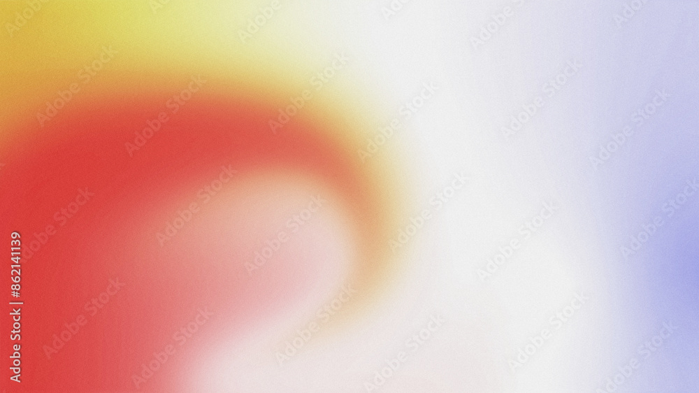 Grainy noise abstract background with colorful gradient mesh blurred smooth of red yellow white purple colors Grainy noise abstract background with colorful gradient mesh blurred smooth of red yellow white purple colors