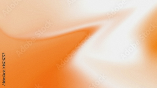 Noise subtle orange white background with smooth flowing gradient for modern vibrant trendy design
