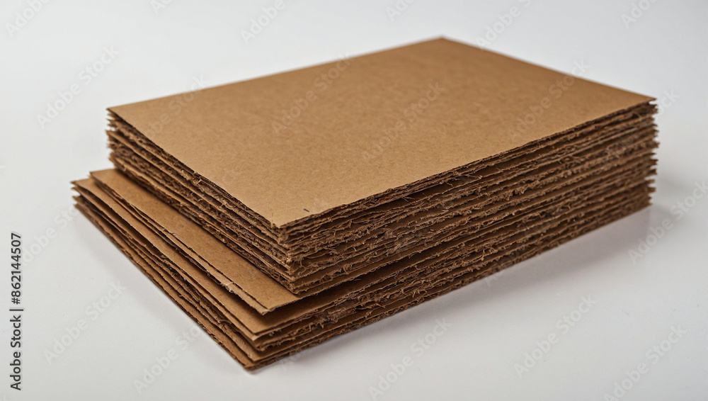 Cardboard image on a white background 1 Cardboard image on a white background 1