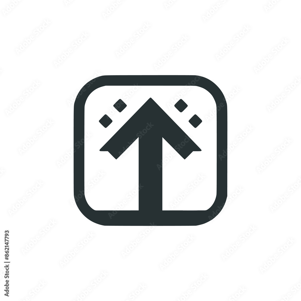 box up company logo vector illustration template design box up company logo vector illustration template design