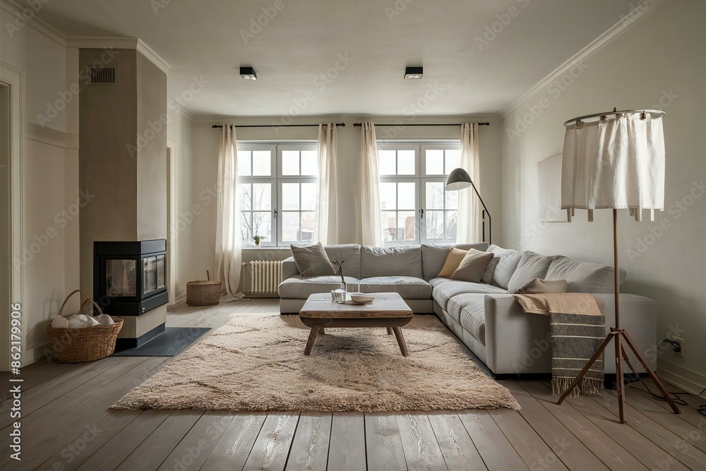 Fototapeta premium modern living room