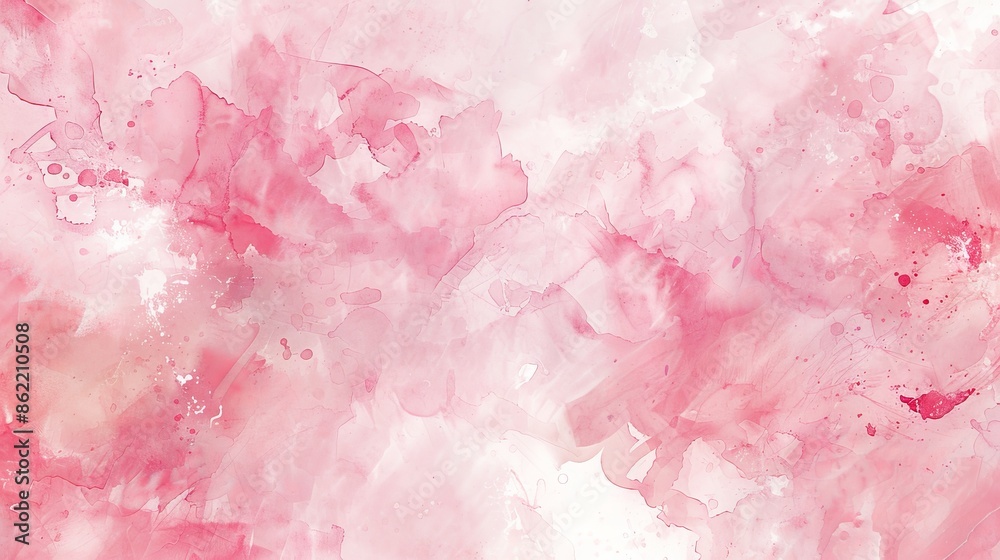 Abstract Watercolor Pink Background - Hand-Painted Texture Abstract Watercolor Pink Background - Hand-Painted Texture
