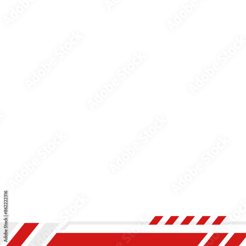 Free Download Indonesian Geometric Footer - GFXLoad