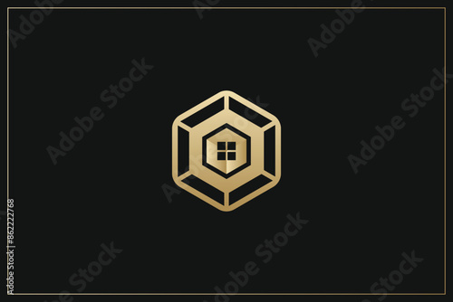 Home Building Logo Modern Structure