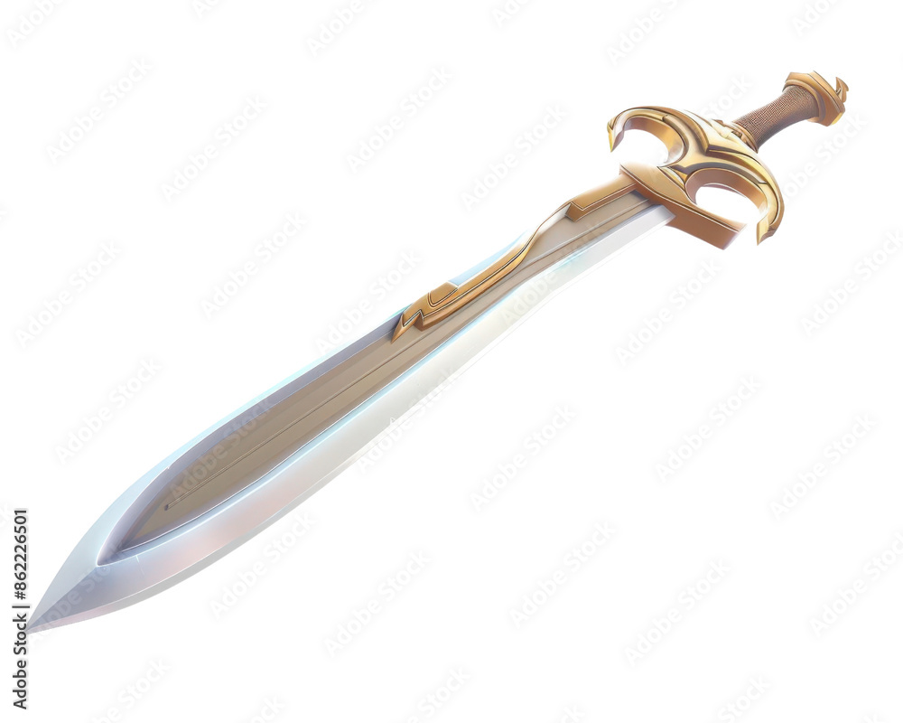 PNG of 3D minimal rapier slender blade, streamlined guard, smooth surfaces, isometric,HD, high resolution, Trending on Nintendo, isolated on white background PNG of 3D minimal rapier slender blade, streamlined guard, smooth surfaces, isometric,HD, high resolution, Trending on Nintendo, isolated on white background