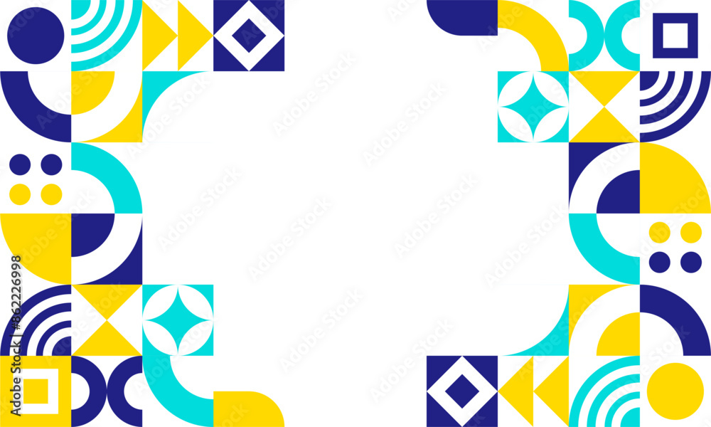 Obraz premium abstract mosaic flat design background