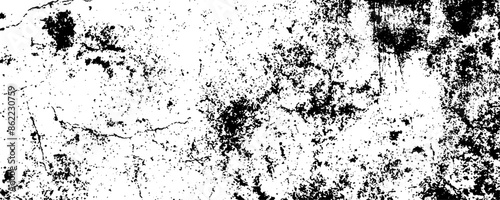 Wallpaper Mural Scratched and cracked grunge texture background, Dust overlay distress grungy effect, vector Torontodigital.ca