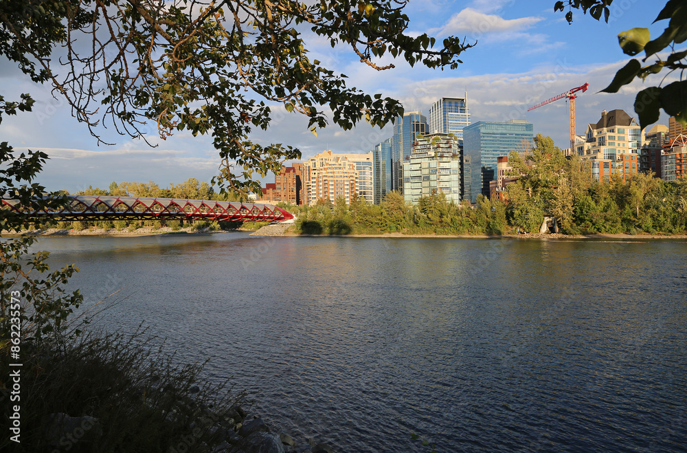 Fototapeta premium Calgary landscape - Alberta, Canada
