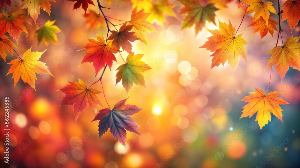 Autumn Leaves Blur: A blurred background featuring colorful autumn leaves, perfect for fall-themed designs.
Autumn Leaves Blur: A blurred background featuring colorful autumn leaves, perfect for fall-themed designs.