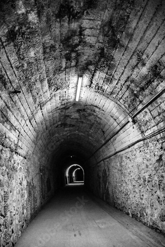 Old dark tunnel