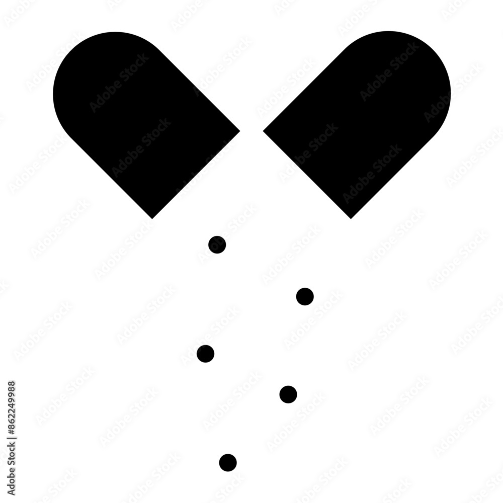 Pills capsule icon. Medical tablet vector illustration on isolated background. Healthcare drug sign business concept. Pills capsule icon. Medical tablet vector illustration on isolated background. Healthcare drug sign business concept.