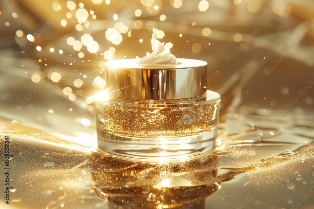 Beauty natural skincare product mock up. Serum or Collagen Beauty natural skincare product mock up. Serum or Collagen