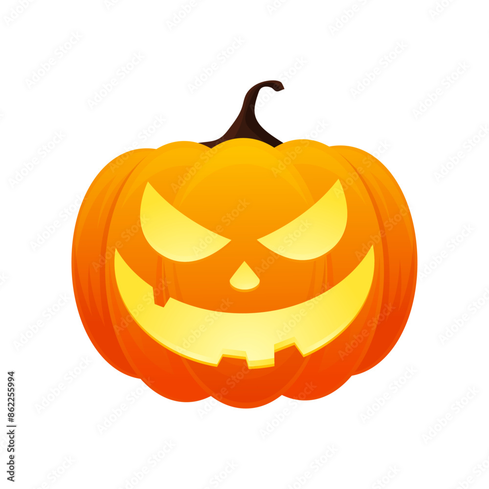 Hand drawn halloween pumpkins illustration Hand drawn halloween pumpkins illustration