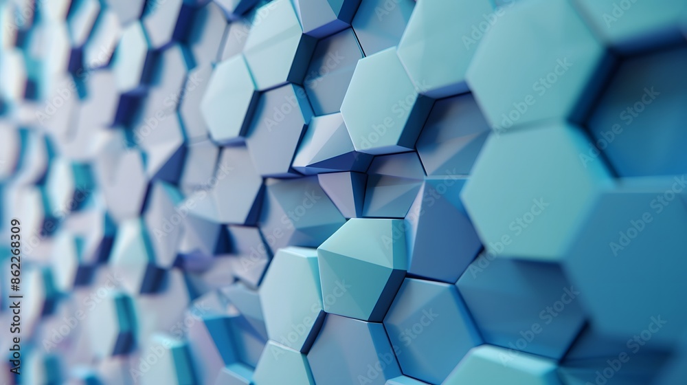 background with a pattern of hexagons