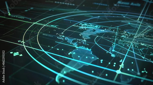 Global Network Connectivity Concept