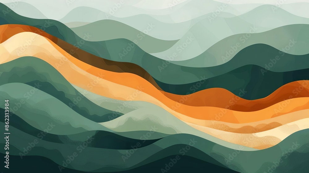 2D minimal flat background illustration , freeform shape , layout Rule of Third , Cerulean , Marigold , The 80 percent 20 percent color rule, Tempera POSTER COLOUR 2D minimal flat background illustration , freeform shape , layout Rule of Third , Cerulean , Marigold , The 80 percent 20 percent color rule, Tempera POSTER COLOUR