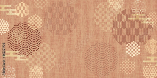 和柄　秋　模様　背景	