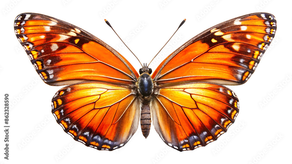 Fototapeta premium Butterfly Isolated On Transparent Background