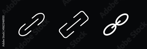 Chain, link icon vector. Link icon, internet url symbol connect button