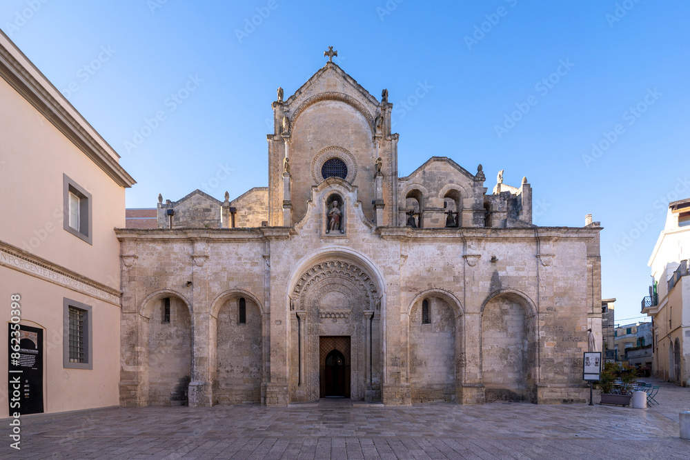 Matera old town view in Italy Matera old town view in Italy