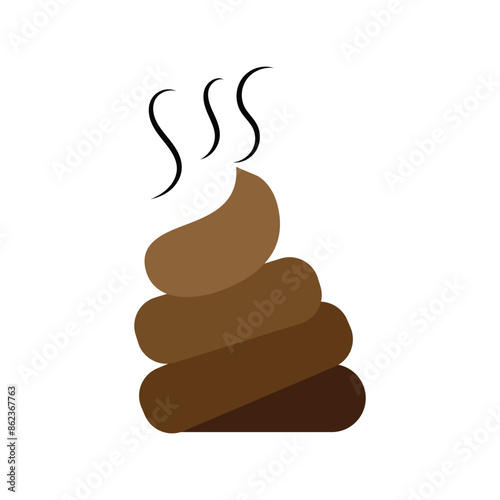 Poop icon pack. Dog shit vector sign. Animal poo icon. Eps 10.